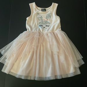 Girls pink dress